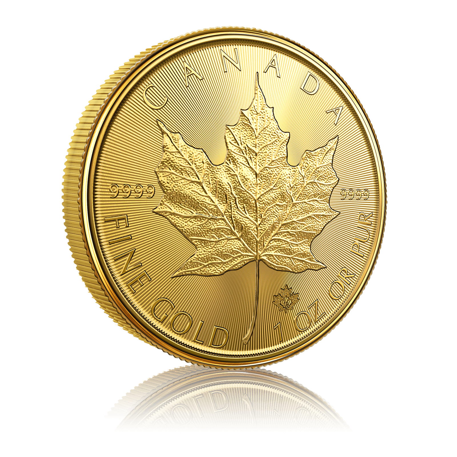 1oz Gold Canadian Maple Leaf (2018) 4